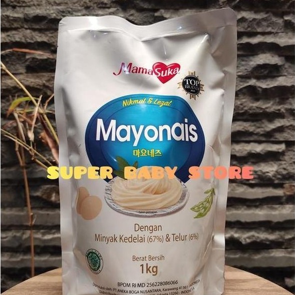Newstockkita- Mamasuka Mayonais / Mama Suka Mayonnaise Mayones 1 Kg
