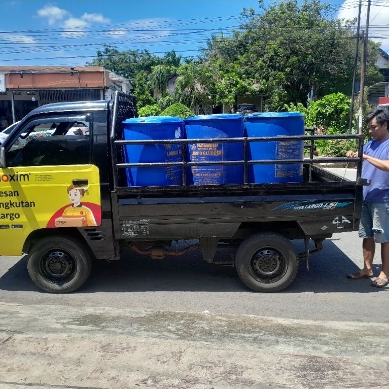 Drum plastik biru
