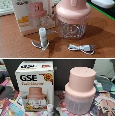 Mini Chopper Elektrik Penggiling Bumbu Penggiling Daging Mini Gse