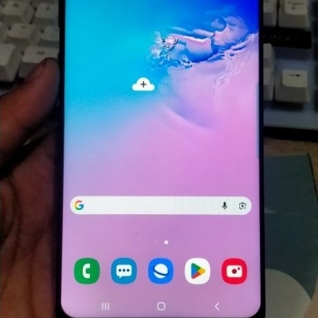 Hp Samsung Galaxy S10 Plus Second Original Mulus Normal Siap Pakai