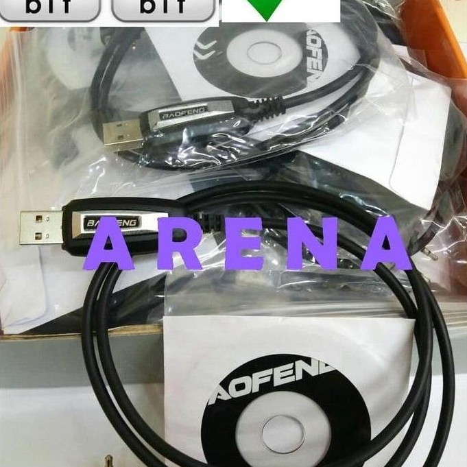 Kabel Data Baofeng - cable data USB program HT Baofeng ORIGINAL