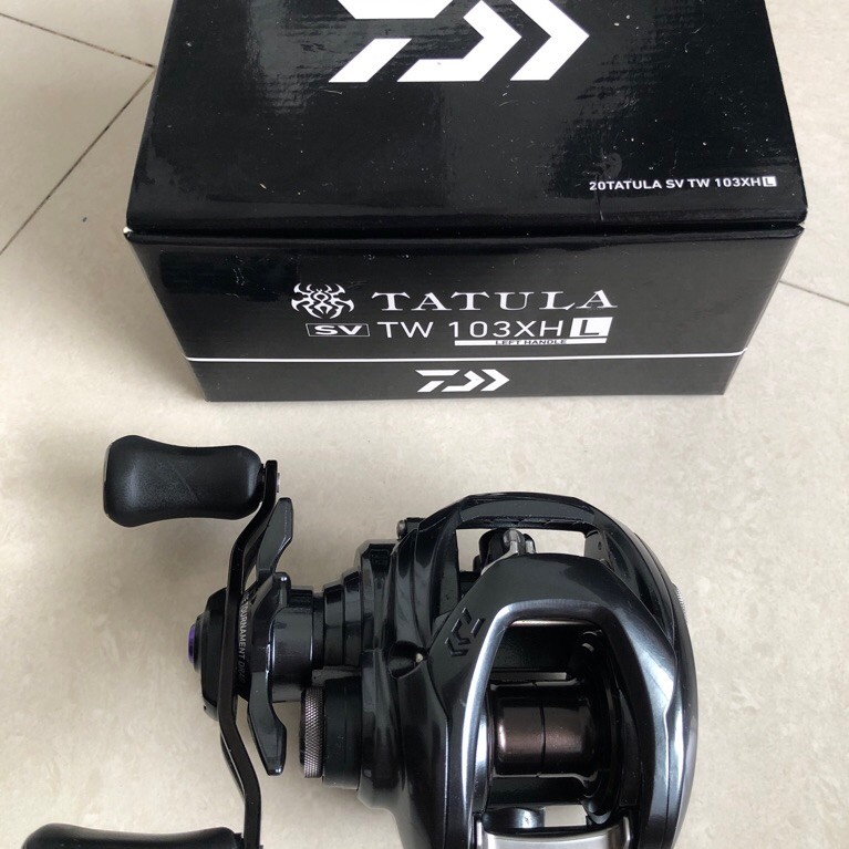 reel bc daiwa 20 Tatula sv tw 103XHL bekas
