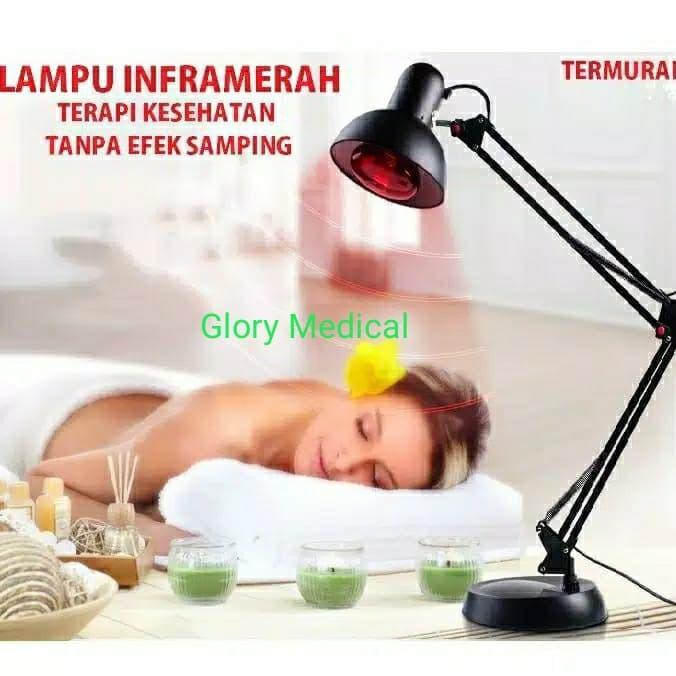 Lampu Terapi Infrared Philips Tiang +Bohlam/Philips Terapi murah