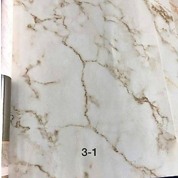 Wallpaper Dinding Marmer Granit Marble 3D SF
