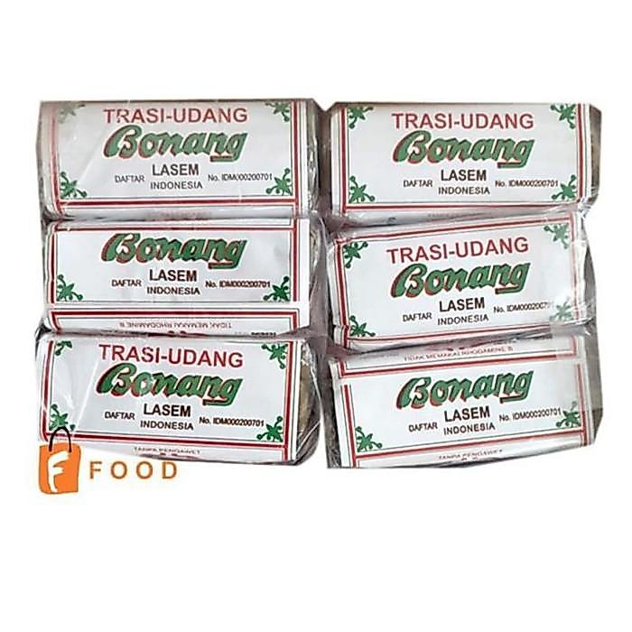 trasi terasi udang cap Bonang/terasi udang bonang Lasem 250 gr