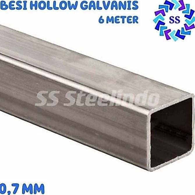 BESI HOLLOW GALVANIS 0,7MM (20X40 40X40) 6 METER