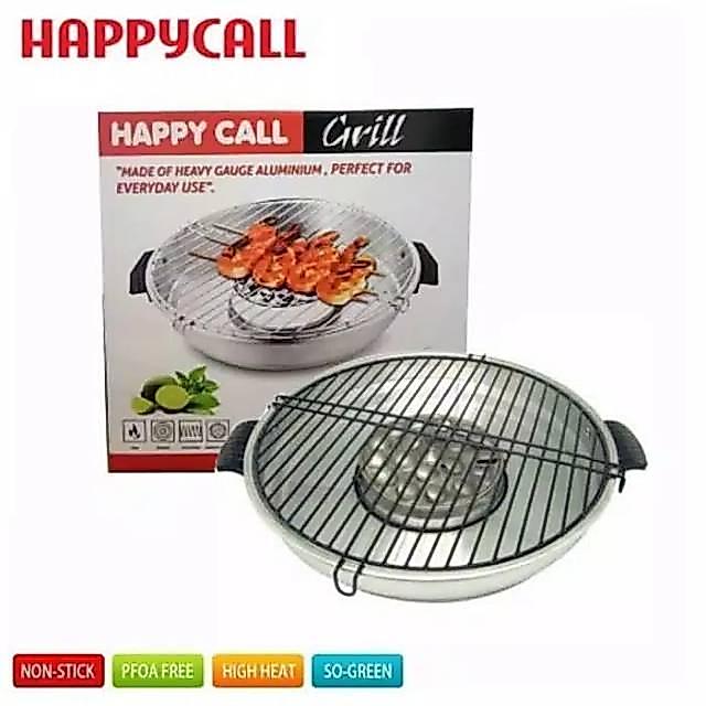 PROMO Alat Panggang Sate Grill Putar LGI Pemanggang Daging Fancy Happy Call Panggangan Bakar Bakaran