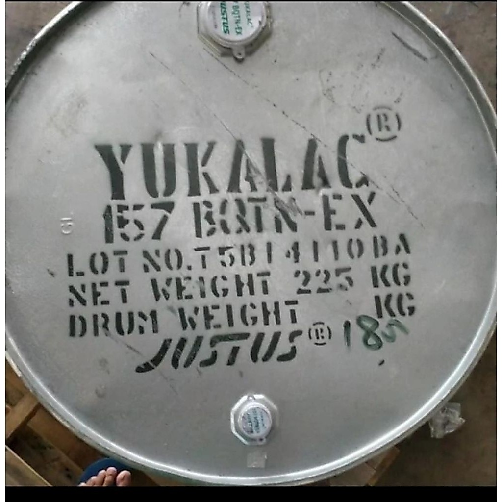 RESIN YUKALAC 157 1 DRUM ( HARGA BISA DM / ADMIN ) BISA DI KIRIM. cek deskripsi
