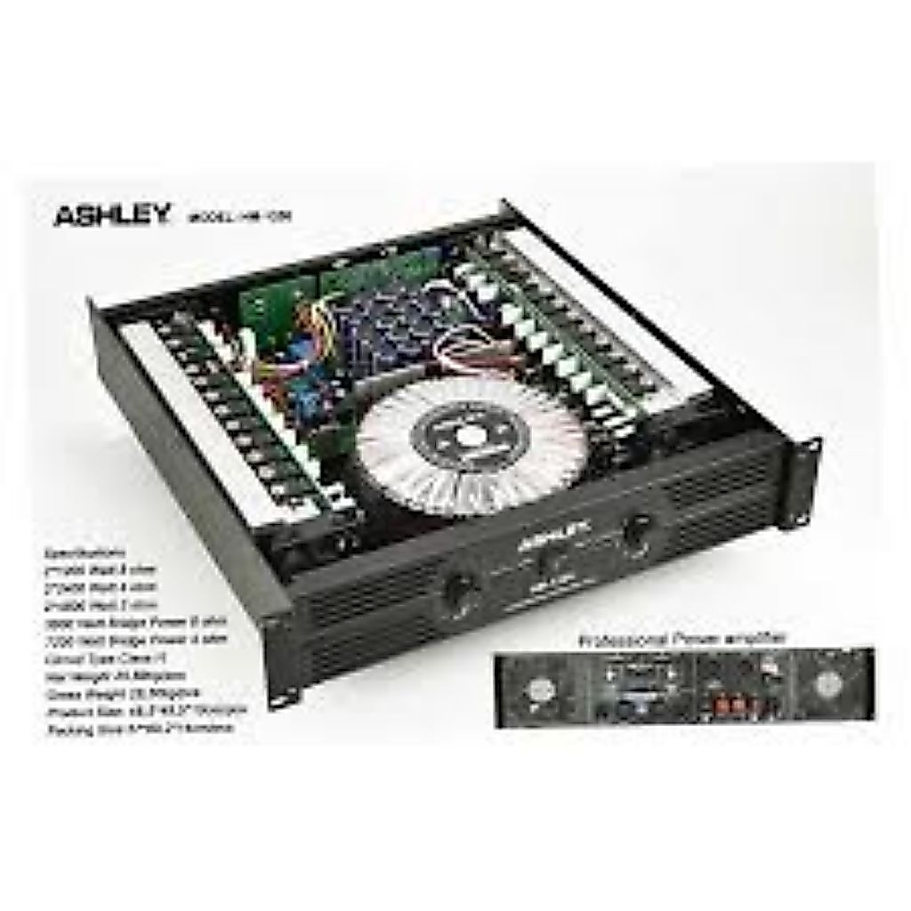 Power Ashley HM 1200 Power 2 channel Ashley HM1200 original
