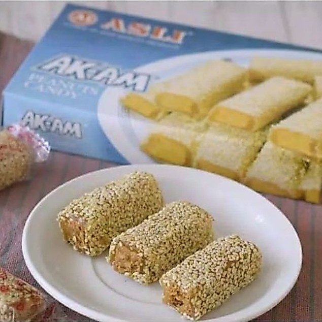 Kue A1 AK-AM Peanut Candy Mochi A1 Siantar Ak Am Siantar AkAm Siantar Kue Asli Siantar Kue kacang Tu