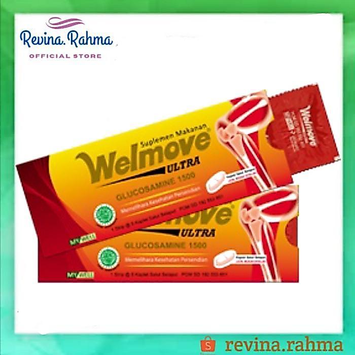 welmove Ultra Glucosamine 1500mg 1Strip isi 5 Tablet Obat Sendi Tulang