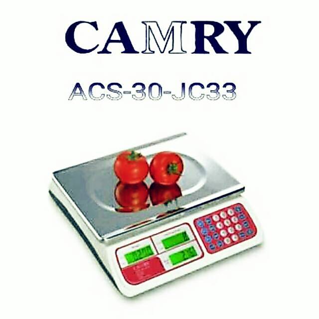 Timbangan Digital Camry ACS-30-JC33 30kg Stainless Steel