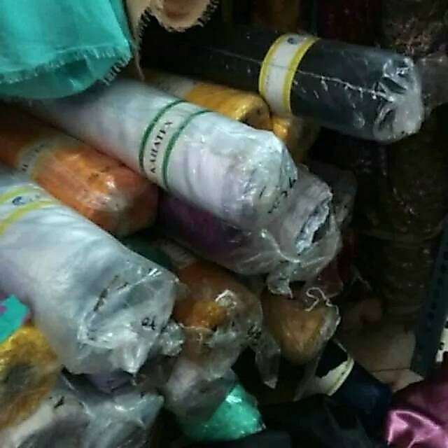 Satu Rol Bahan Kain Peles Abutai Kahatex 8017 / Satu Gulung Kain Peles Habute halus murah
