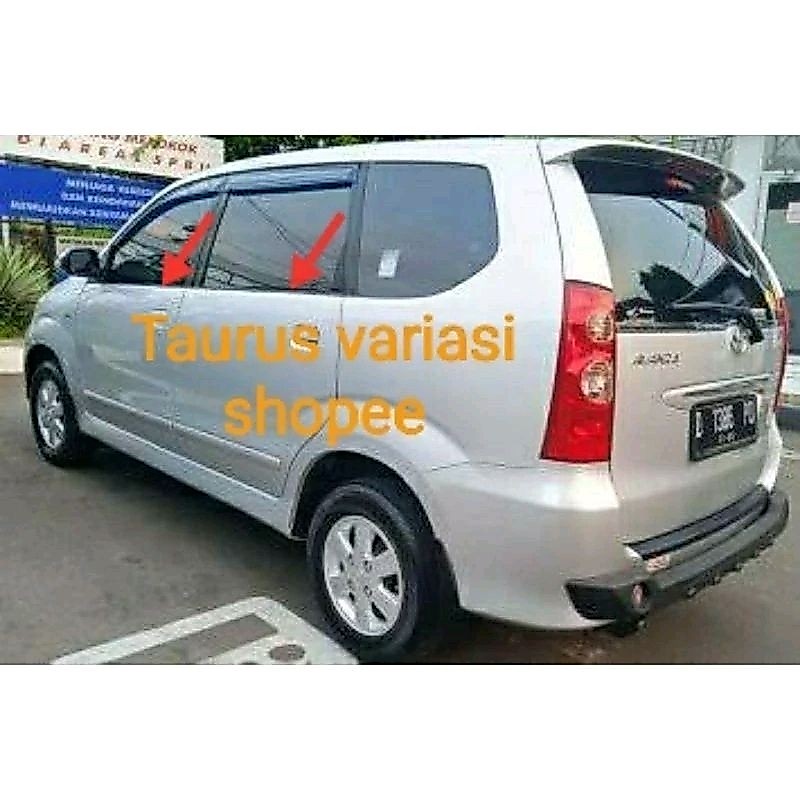 lis kaca samping pelipit pintu mobil Avanza / Xenia lama 2004 sampai 2011 2005 2006 2007 2008 2009 2