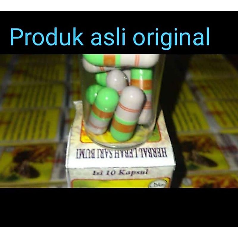 10 dus (toples) herbal lebah sari bumi 100% (ASLI) Original