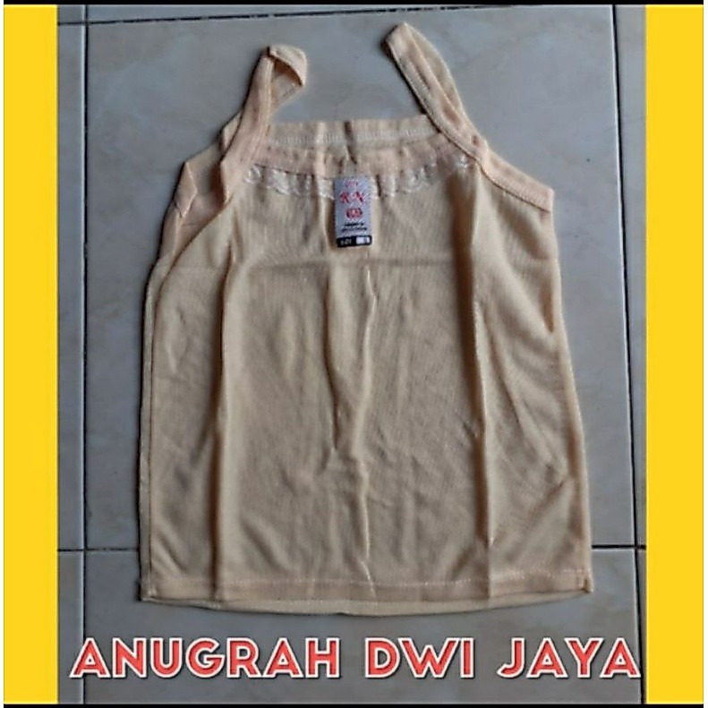 3 pc tanktop / kamisol renda warna remaja/ABG/ kaos dalam wanita