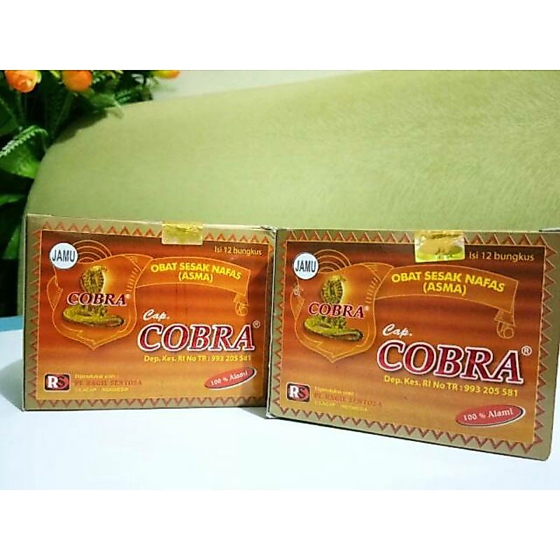 cobra sesak nafas serbuk