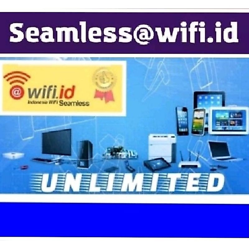 Wi-Fi SEAMLESS@WIFI.ID RESMI FULL GARANSI
