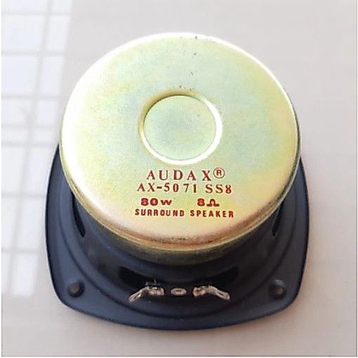 ORIGINAL Audax 5071 SPEAKER 5 INCH AUDAX SURROUND SPEAKER 5in AUDAX 80watt ASLI ORI
