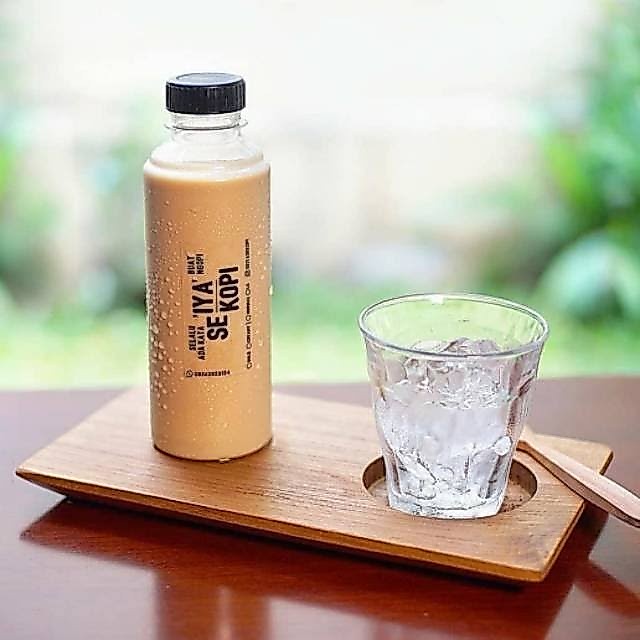 Botol Plastik PET Almond 250ML Botol Jual Minuman Susu Kopi Teh Jelly Jus Es Sirup Tebu