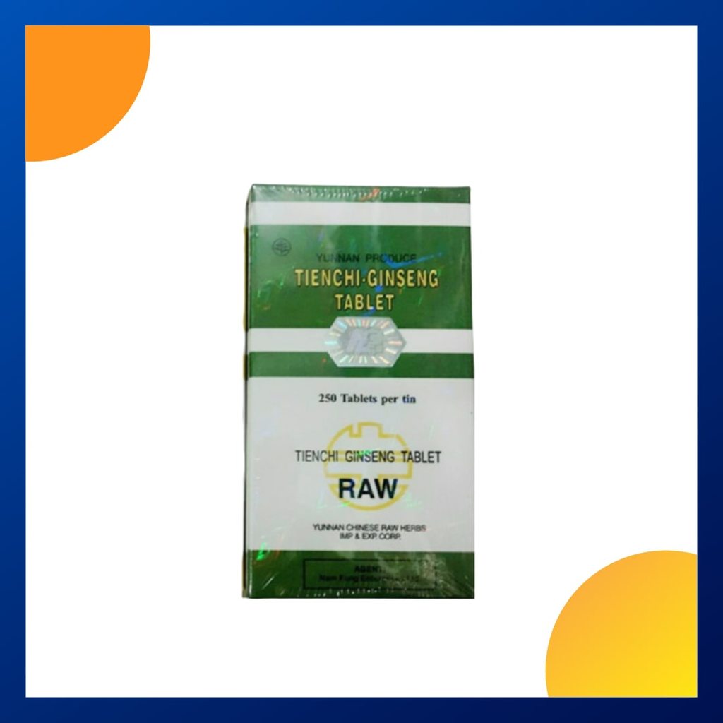 Tienchi Ginseng Tablet Botol 250 Tablet