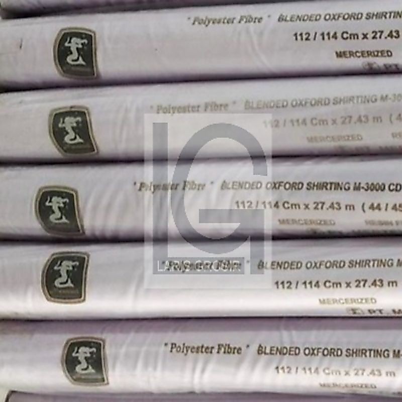 KAIN OXFORD DUYUNG MERMAID PREMIUM ASLI PUTIH ROL 30YARD SERAGAM M-3000 SRAGAM OSFOT BAJU ATASAN SUS