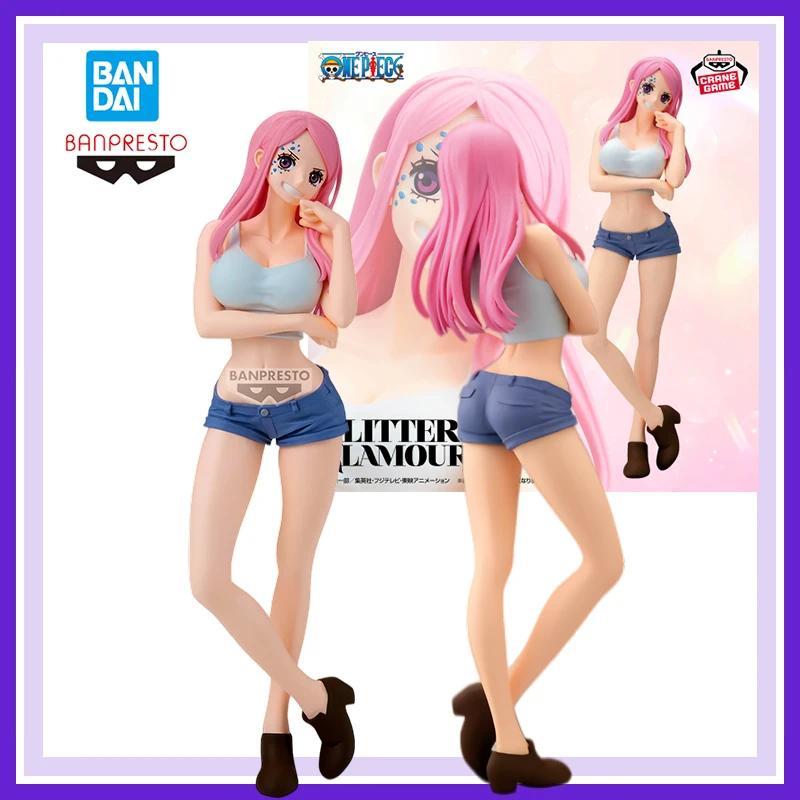 In Stock Original Bandai Banpresto One Piece Glitter Glamours Jewelry Bonney2 Anime Action Figures M