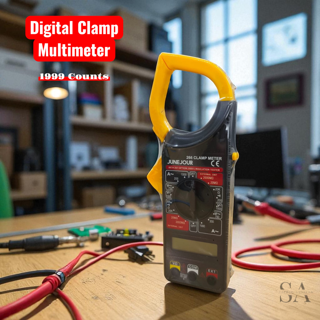 Digital Multimeter Tang Ampere Voltage NCV Tester Clamp
