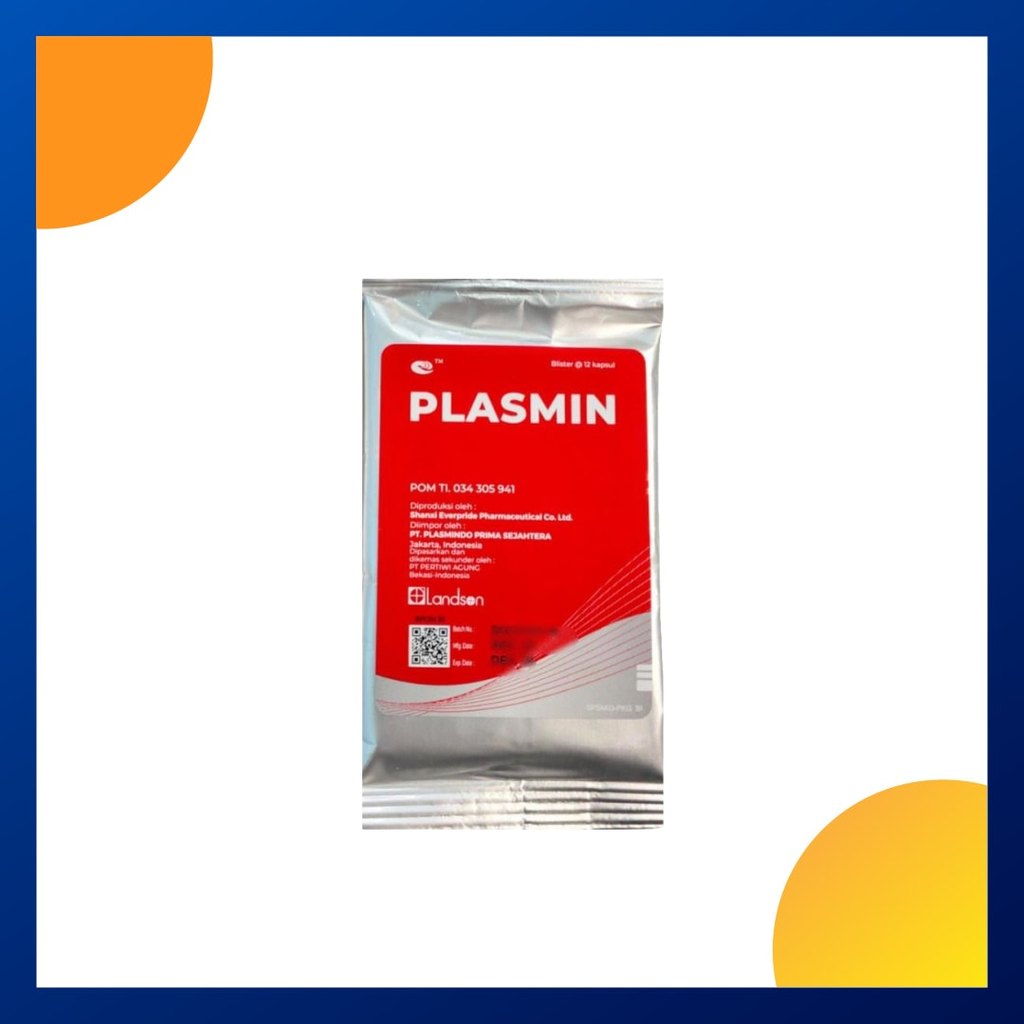 Plasmin Blister 12 Kapsul