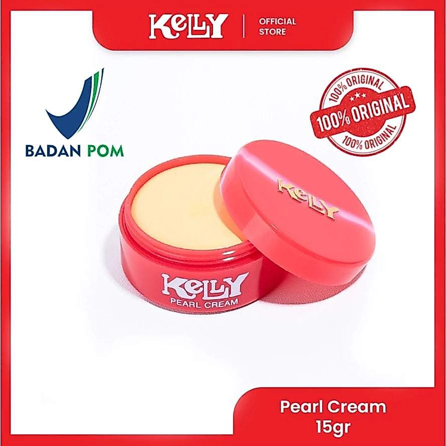 [NEW SIAP KIRIM] KELLY Pearl Cream 15gr | Kelly Arab ORIGINAL BESTSELLER