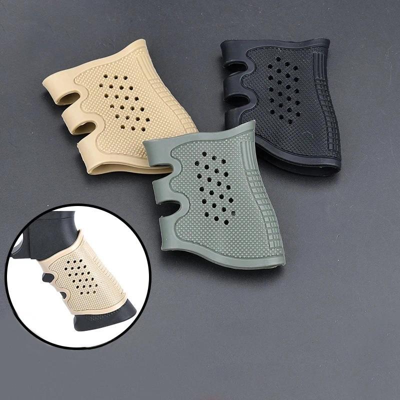 Tactical Rubber  Accessories Anti-slip Breathabl Pistol Cover For AR15 HK416 M4 M16 G17 G19 G22   Pa
