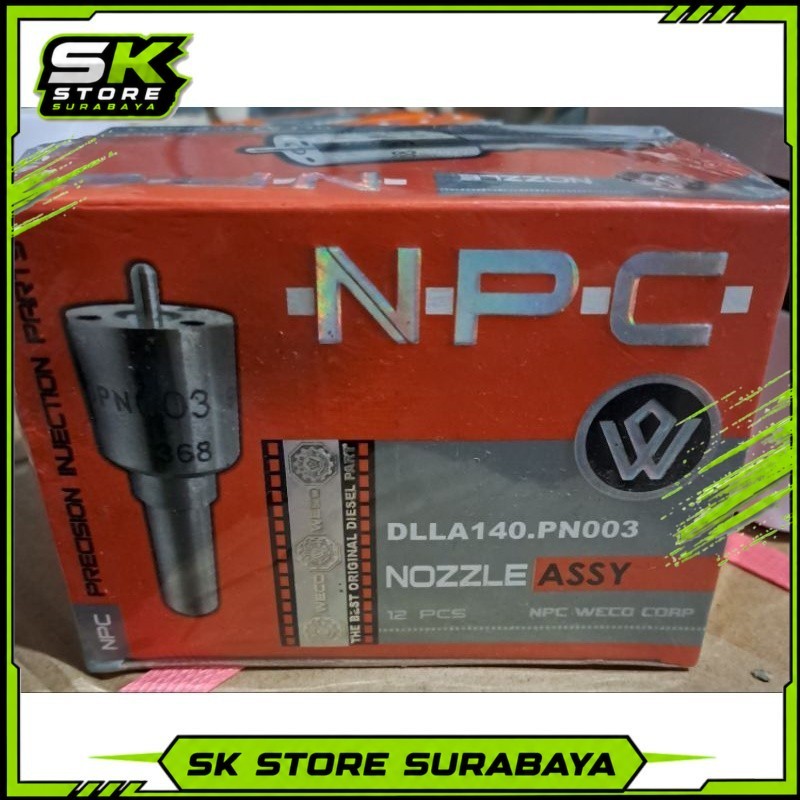 Nosel RD85 NPC (4 Lubang ) RD75 RD85 Mesin Kubota Kualitas Jepang