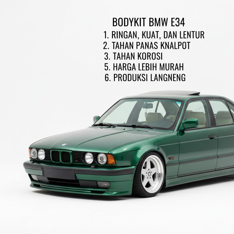 PROMO bodykit bmw e34 520i body kit bmw e34
