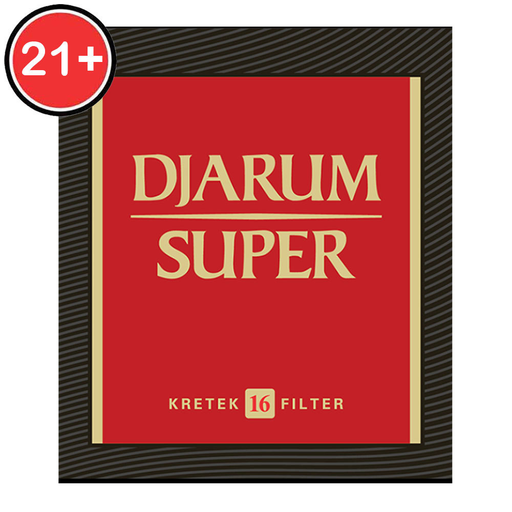 DJARUM SUPER ROKOK FILTER  16'S