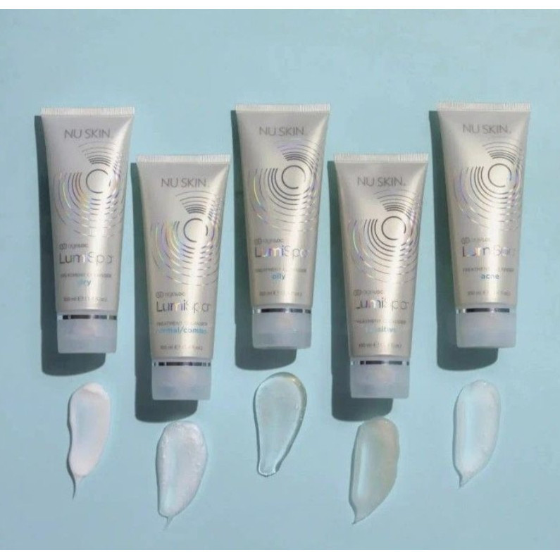 Syakira Nuskin Facial Wash LumiSpa Cleanser Pembersih Wajah LumiSpa Cleanser Untuk Kulit Berjerawat/