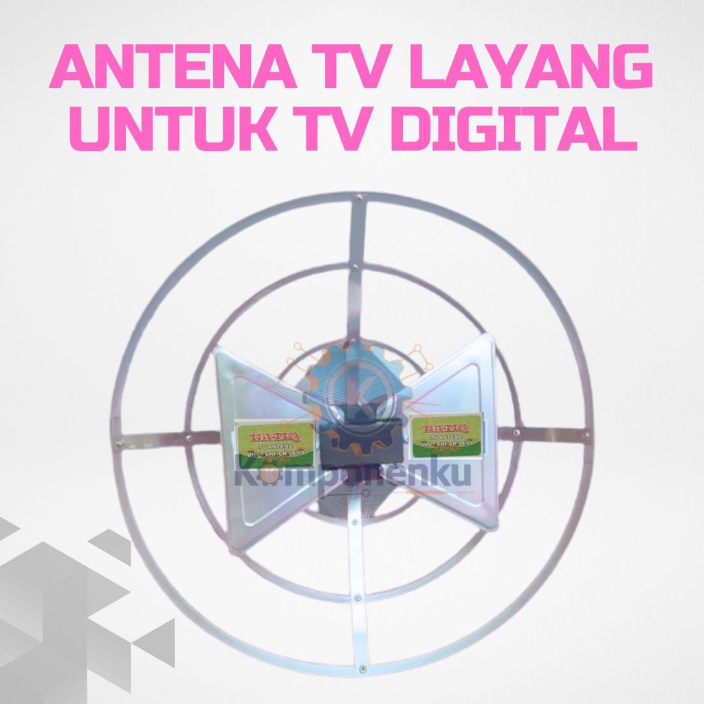 Antena TV Universal Layang Parabola Cocok Untuk STB Digital