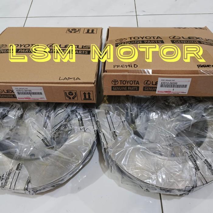 piringan rem disc brake depan hiace commuter 02-18 hiace lama - lama - lama quality