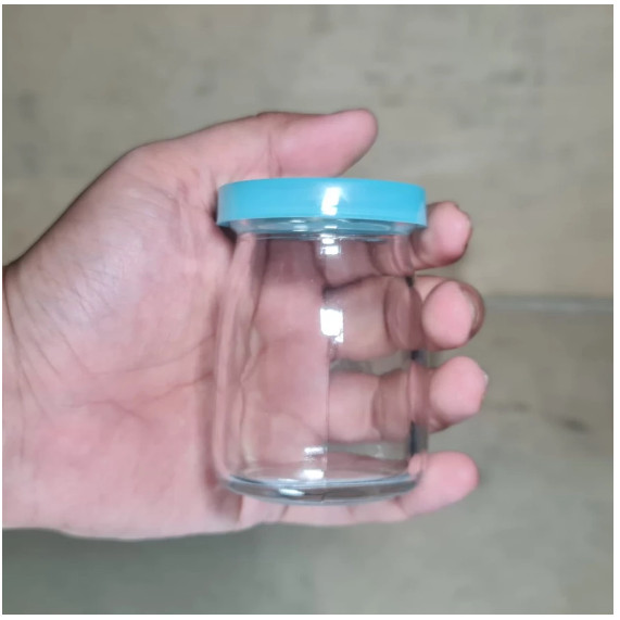 TKKH GELAS PUDING PDJ-100 mug puding + tutup , gelas lucu, toples kaca lucu
