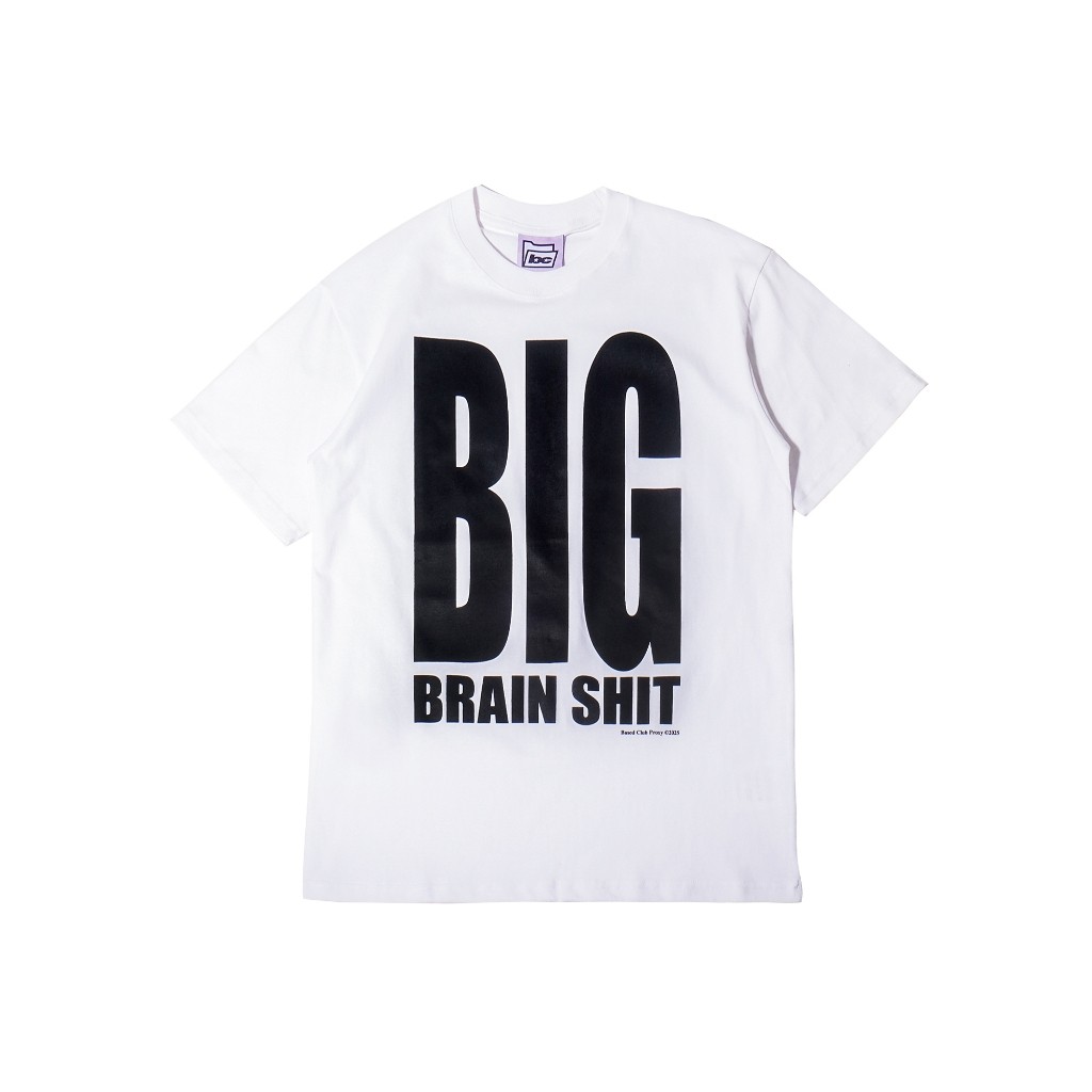 Basedclub Big Kaos Lengan Pendek Putih