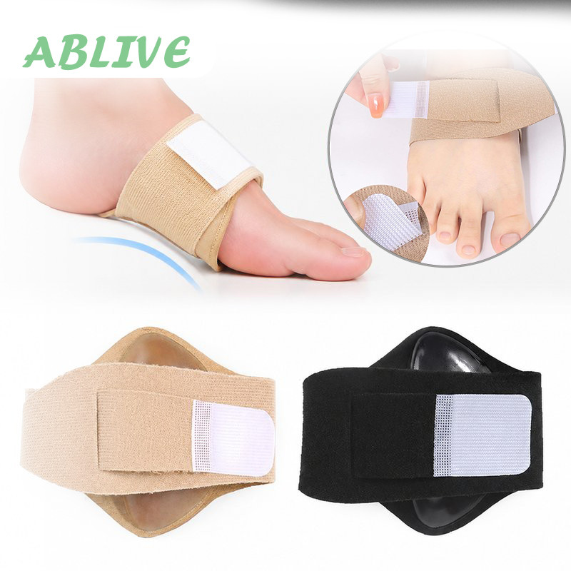 2pcs Flat Foot Corrector Silikon Insole Kaki Datar Arch Support Universal Bantalan Kaki