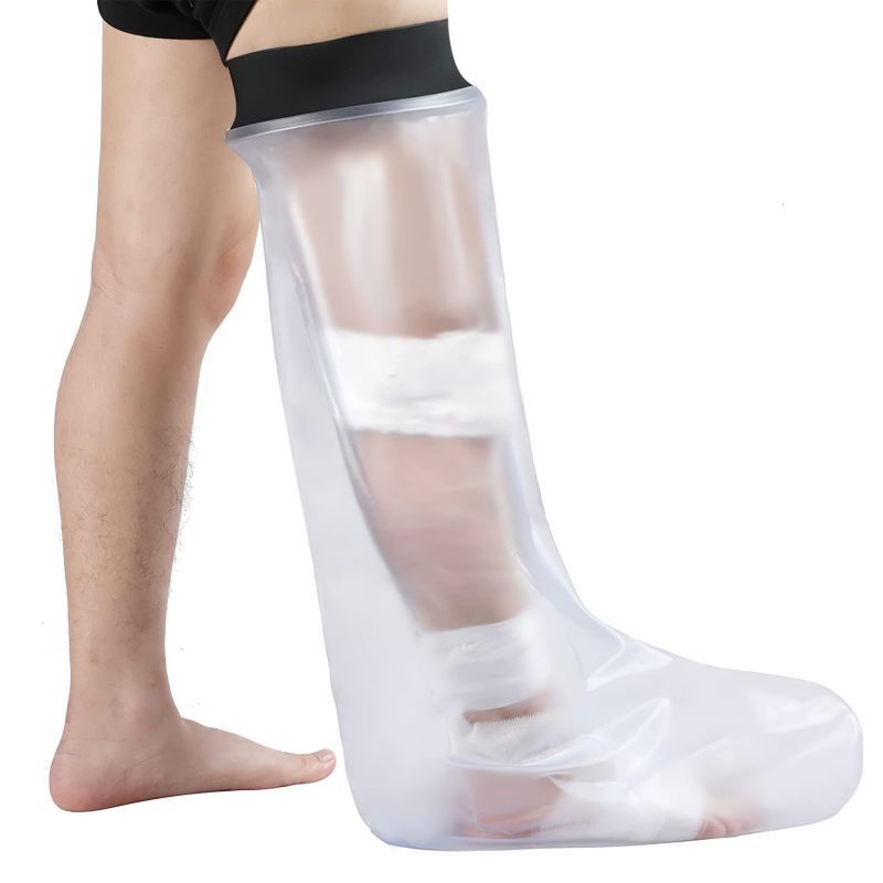 Kaki Lutut Dewasa Anti Air Reusable Cover Pelindung Gips Tangan
