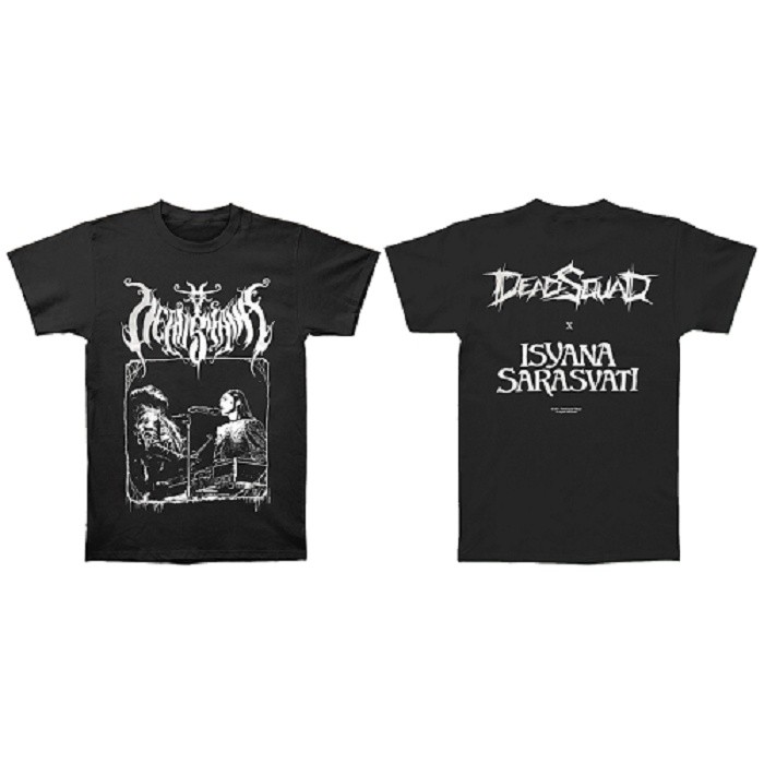 Black ID T-Shirt Band Deadsquad X Isyana Katun S-XXL Original Original