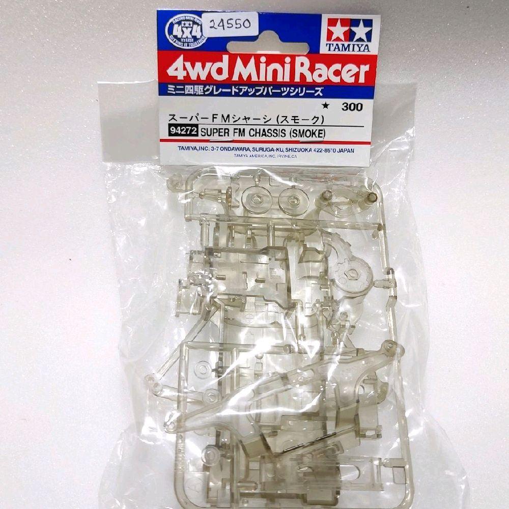 Tamiya 94272 Super FM Chassis Smoke Original Kondisi Segel Sesuai Foto 4wd Mini Racer