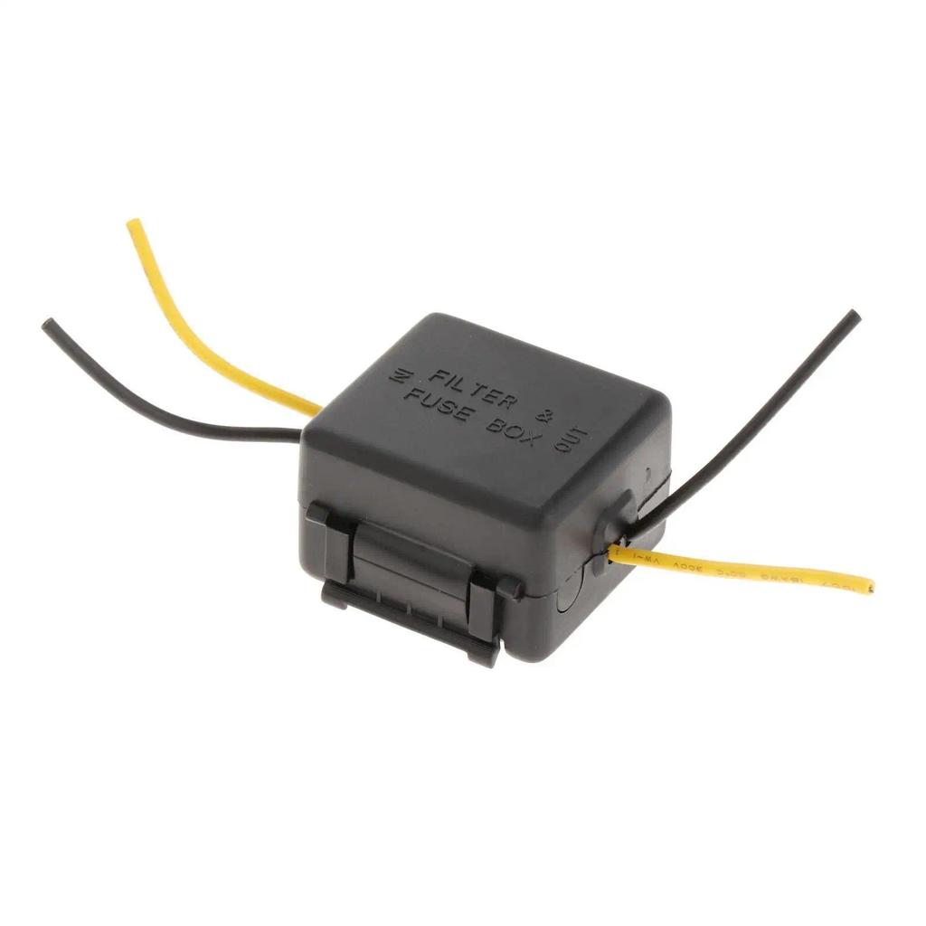 Vehicle 12V Car Power Filter Rao Auo Power Relay Reverse Camera Power Relay Capacitor Filter Accesso
