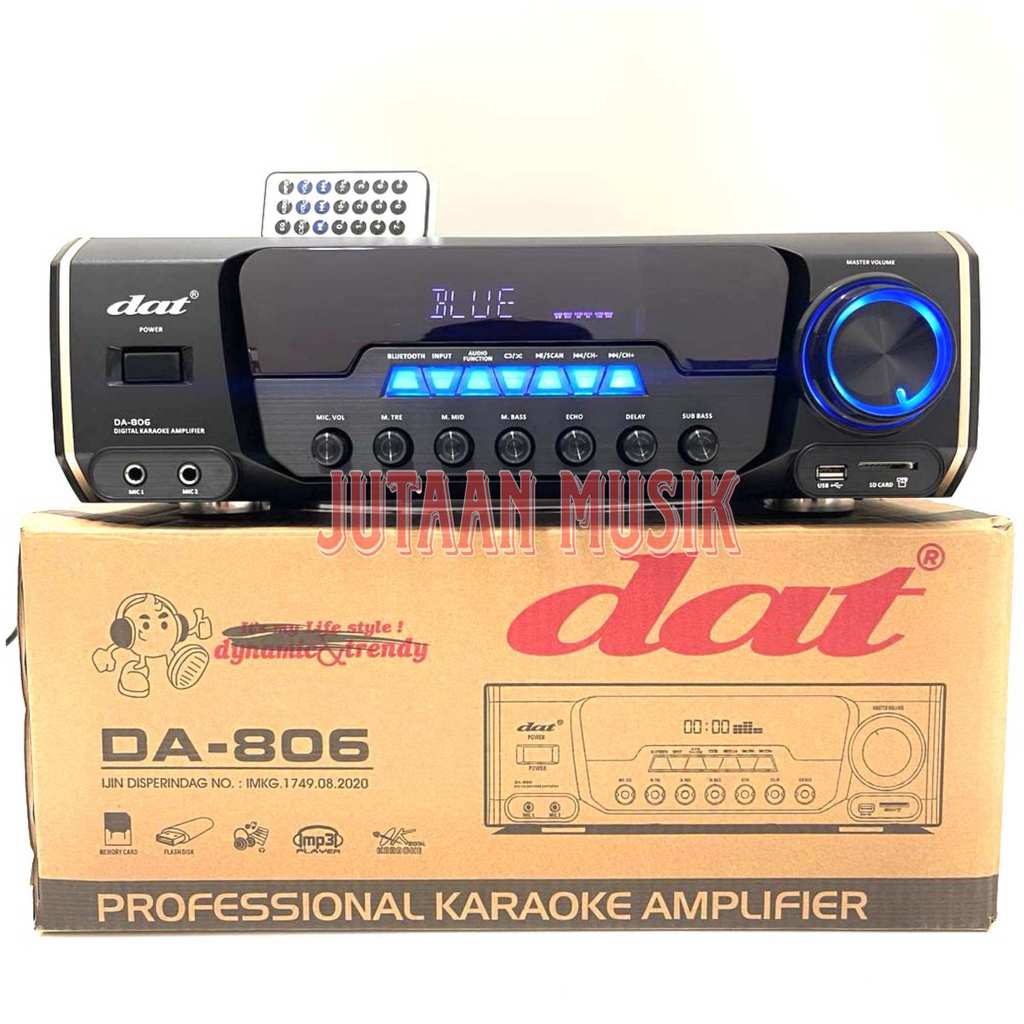 Amplifier DAT DA 806 original DAT DA806 (BISA COD)