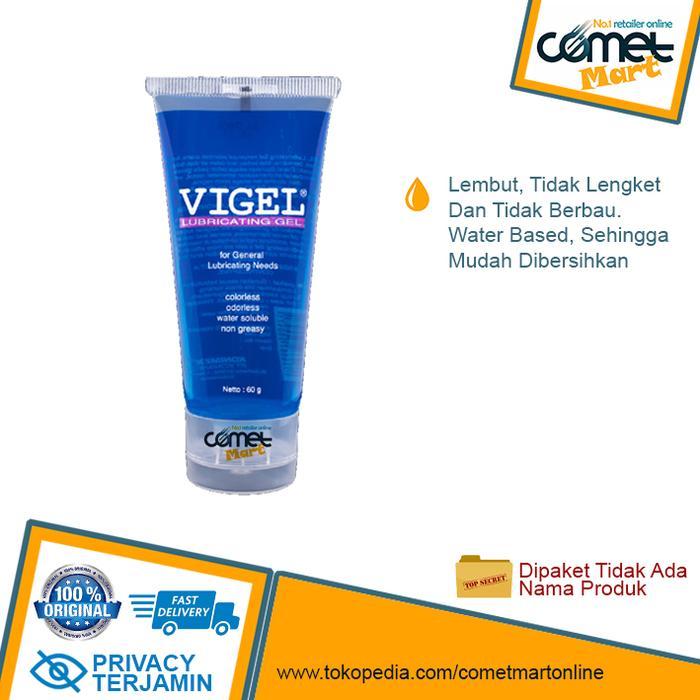 VIGEL LUBRICANT GEL. Lubrican Pelumas Pelicin - 60 gr * kumbaraid9 *