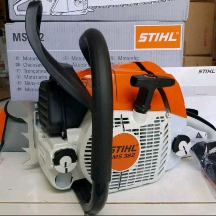 Gergaji Mesin Chainsaw 24 Inch 68CC Heavy Duty Germany Technology Original Chainsaw ST383 24 Inch Su