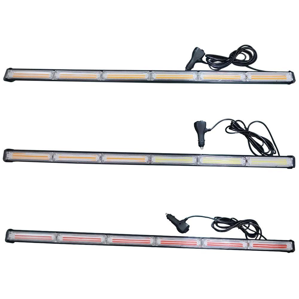 1PCS 10-50V LED Car Warning Light LED lights Signal lights Auto Strobe Flashing Light Bar COB Single