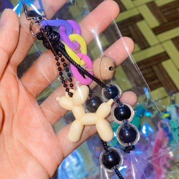 Bagcharm tali macrame