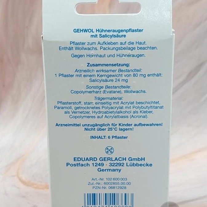 Cod,Bisa- Gehwol Corn Skin Tincture Kapalan Mata Ikan Plester Us Tincture